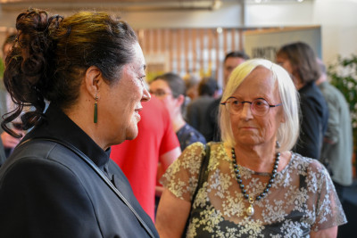 Dame Cindy and Charlotte Macdonald