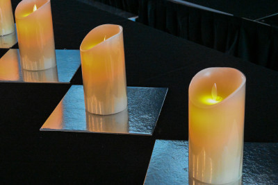 Candles at the 2026 International Holocaust Remembrance Day