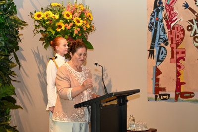 Dame Cindy speaks