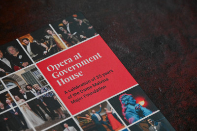 The programme for the evening's performances