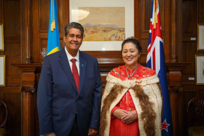President Whipps and Dame Cindy