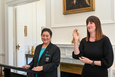 Dame Cindy speaks