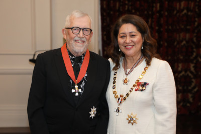 Sir Chris Parkin, of Wellington, KNZM for services to philanthropy and the arts