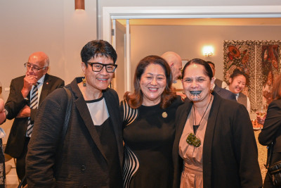 Dame Cindy and guests at the Te Korowai o Taonui Charitable Trust launch