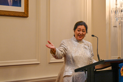 Dame Cindy speaks at the 2026 Matariki Reception
