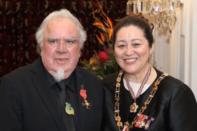 Mr Baye Riddell, of Tokomaru Bay, ONZM for services to Māori clay art