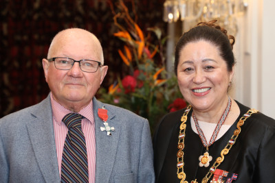Mr Bob Norrish, of Rangiora, MNZM for services to education
