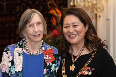 Ms Joan Rosier-Jones, of Whanganui, MNZM for services to writing and education