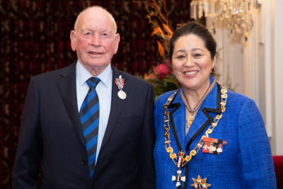 Mr Brian Marcroft, JP, of Ōhaupō, KSM for services to the community