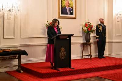 Dame Cindy speaks