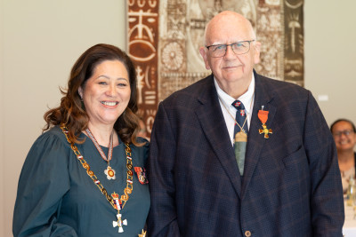 Mr Ken Williamson, KStJ, QSM, JP, of Hamilton, ONZM for services to governance and the community