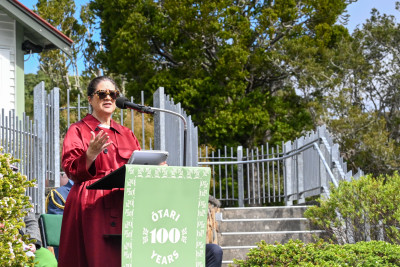 Dame Cindy speaks