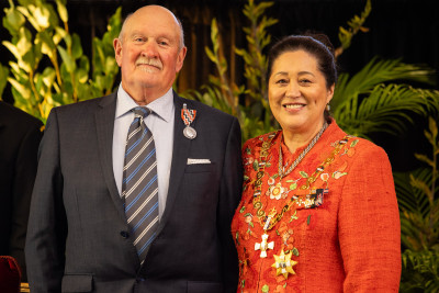 Mr Douglas Brenssell, of Oamaru, KSM for services to the community