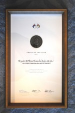 2011 Anzac of the Year Award.