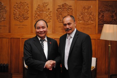 Call by Deputy Prime Minister Nguyen Xuan Phuc of Vietnam.