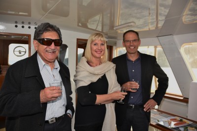 Scenic Cruise on Lake Taupo with local tourism industry representatives.