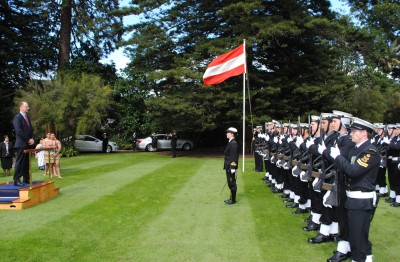 Austria - Guard of Honour.