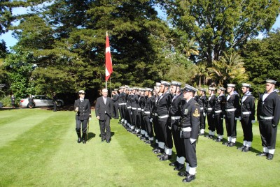 Denmark - Guard of Honour.
