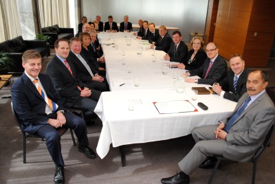 First Executive Council meeting.