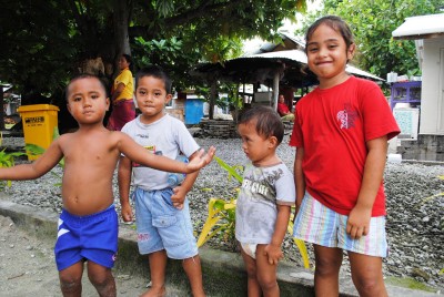 Children of Fakaofo Atoll.