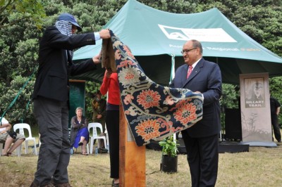 Unveiling of the Plaque.