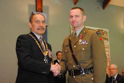 Lt Col Stefan Michie DSD.
