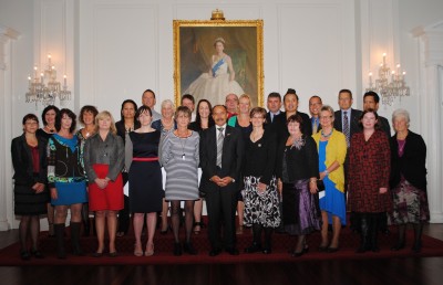 Kidney Health NZ award recipients.