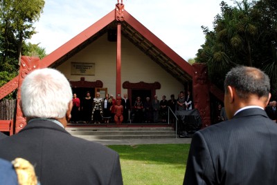 The Governor-General is welcomed to the region by Ngāi Tahu.
