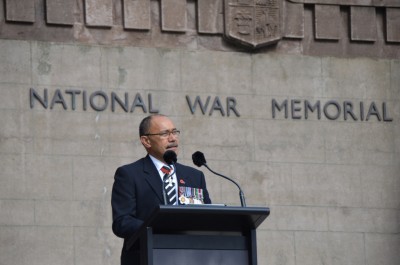 Opening of Pukeahu National War Memorial Park.
