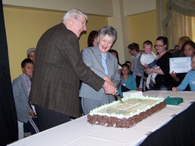 Cutting of the Cake.