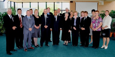 Waimakariri District Councillors and members of the Kaiapoi Community Board.