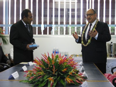 Visit to the High Court of the Solomon Islands.