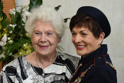 Dame Patsy Reddy and Dame Cath Tizard.