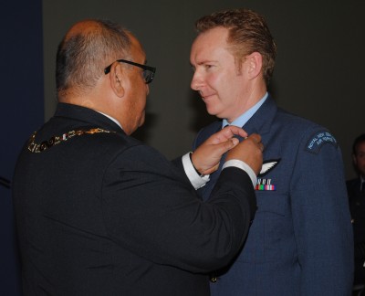 Wing Commander Brendon Pett, Royal New Zealand Air Force, of Whenuapai.