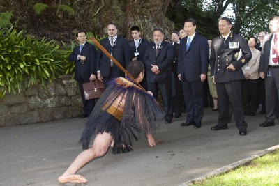 Māori welcome.