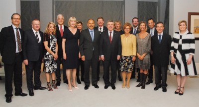 Formal dinner for Thomas Bach, President of the International Olympic Committee.