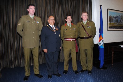 Service to the New Zealand Defence Force recognised.