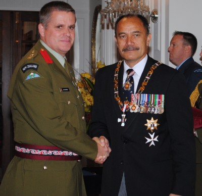 Colonel John Boswell, of the New Zealand Army, DSD.