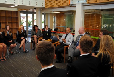 Visit to Mount Maunganui College.