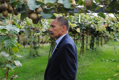 Visit to Trinity Lands Trust Kiwifruit Orchard.