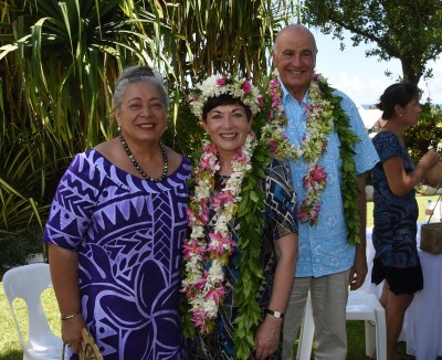 Mrs Niki Rattle, Speaker of the Cook Islands Parliament.